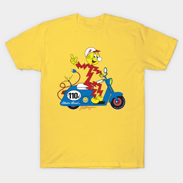 ELECTRO SCOOT T-Shirt by Modern-ArtifactsLLC